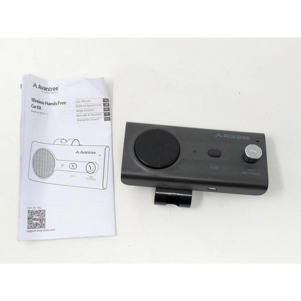 Avantree CK11 Wireless Hands Free Bluetooth Car Loud Speakerphone BTCK-11-TTN